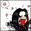 Angry Snape...XD